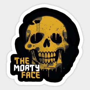 THE MORTY FACE Sticker